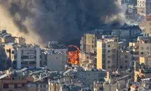 اسرائیل کے لبنان پر فضائی حملے جاری، 52 افراد جاں بحق، 154 زخمی