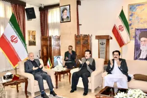 KP Governor visits Iranian Embassy, condoles death of Supreme Leader Ayatollah Khamenei