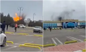 Azerbaijan says four injured by Iranian drones, vows to retaliate