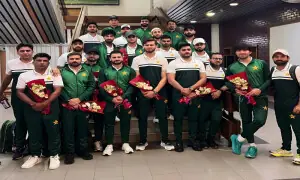 Pakistan squad land in Dhaka for ODI series against Bangladesh