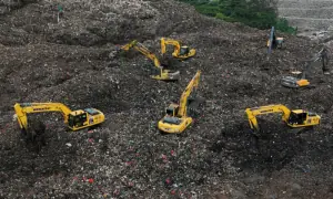 Indonesia says 7 killed in landfill collapse as rescue operation ends