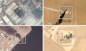 ایرانی حملوں میں 17 امریکی فوجی اڈوں کو بھاری نقصان پہنچا: نیویارک ٹائمز نے تصاویر جاری کردیں