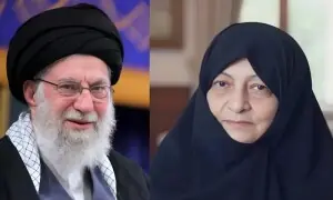 شہید آیت اللہ خامنہ ای کی اہلیہ زندہ ہیں، ایرانی میڈیا کا دعویٰ