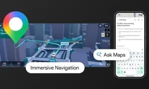 گوگل میپ میں بڑی تبدیلی: اے آئی اپ ڈیٹ اور نئے نیویگیشن فیچرز متعارف
