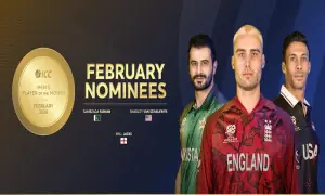 Sahibzada Farhan nominated for ICC Player of the Month Sahibzada Farhan nominated for ICC Player of the Month