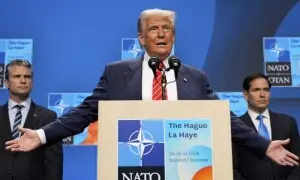 امریکا نے نیٹو پر اربوں ڈالر خرچ کیے، جب ہمیں ضرورت پڑی تو وہ غائب ہوگیا: ٹرمپ امریکا نے نیٹو پر اربوں ڈالر خرچ کیے، جب ہمیں ضرورت پڑی تو وہ غائب ہوگیا: ٹرمپ