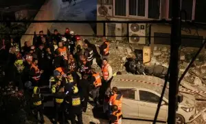 علی لاریجانی کی شہادت کے بعد ایران نے اسرائیل پر میزائلوں کی بارش کر دی