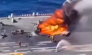 Iran claims US carrier forced to retreat after missile strikes