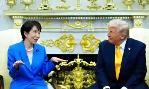 ٹرمپ نے آبنائے ہرمز کے کھلوانے کے لیے جاپان سے مدد مانگ لی