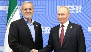 &rsquo;روس ایران کے ساتھ ہے&lsquo;: صدر پیوٹن کا ایران کی بلا مشروط حمایت کا اعلان