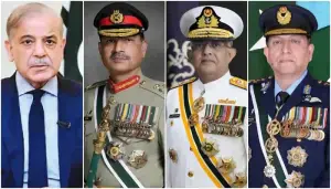 PM greets services chiefs, political leaders on Eid