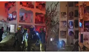 ایران کا کلسٹر وار ہیڈز والے میزائلوں سے اسرائیل پر حملہ، گاڑیوں اور مکانات کو نقصان