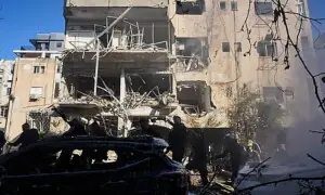 ایران کے اسرائیل اورامریکا پر وارجاری، تل ابیب میں کئی عمارتیں ملیا میٹ، کویت، اردن، بحرین میں امریکی فوجی اڈوں کونشانہ بنایا