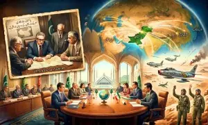 پاکستان نے کتنے علامی تنازعات میں ثالث کا کردار ادا کیا؟