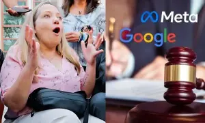 ٹیک کمپنیوں کو بڑا جھٹکا: گوگل اور میٹا کو عدالت میں شکست کروڑوں روپے ہرجانہ