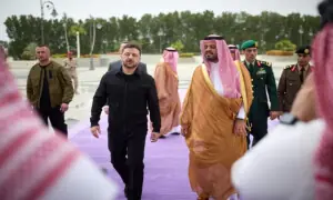 Zelensky may ink air security deal with Saudi Arabia on surprise visit