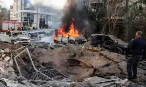 اسرائیل اور امریکا کی ایران پر بمباری تیز، قم میں فضائی حملے سے 6 افراد شہید