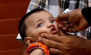 Nationwide anti-polio campaign from April 13