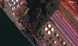 Ukrainian drones strike Russia&rsquo;s Ust-Luga port again, sources say oil terminal hit