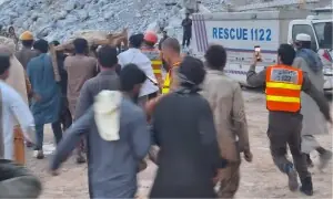 مردان میں ماربل مائننگ کے دوران لینڈ سلائیڈنگ، 9 مزدور جاں بحق