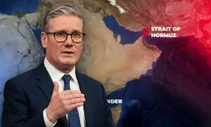 آبنائے ہرمز کھلوانے کے لیے برطانوی قیادت میں 30 سے زائد ممالک کا گٹھ جوڑ