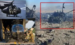 پائلٹ ریسکیو مشن ناکام؛ امریکا کے دو &rsquo;سی 130&lsquo; طیارے، 2 &rsquo;بلیک ہاک&lsquo; ہیلی کاپٹر اور ڈرونز تباہ کردیے: ایران