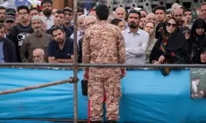 ایران میں فوجی تنصیب پر مبینہ حملے کے الزام میں ایک اور شخص کو پھانسی ایران میں فوجی تنصیب پر مبینہ حملے کے الزام میں ایک اور شخص کو پھانسی