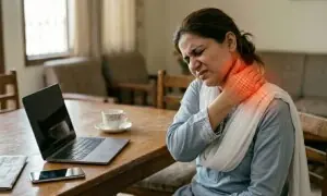 گردن کے مہروں کی تکلیف دل اور بلڈ پریشر کو متاثر کر سکتی ہے: نئی تحقیق
