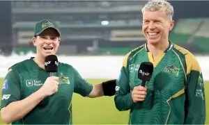 پی ایس ایل: اسٹیو اسمتھ نے اپنے ساتھی ٹیم کے کھلاڑی پیٹر سڈل کو &rsquo;چاچا&lsquo; کہہ دیا