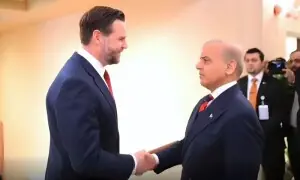 اسلام آباد مذاکرات: امریکی نائب صدر جے ڈی وینس کی وزیراعظم شہباز شریف سے ملاقات اسلام آباد مذاکرات: امریکی نائب صدر جے ڈی وینس کی وزیراعظم شہباز شریف سے ملاقات