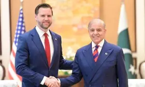 اسلام آباد مذاکرات: امریکی نائب صدر جے ڈی وینس کی وزیراعظم شہباز شریف سے ملاقات