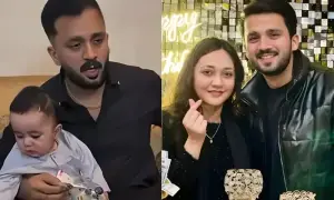 Imaan Fatima accuses Rajab Butt of staging son&rsquo;s viral video