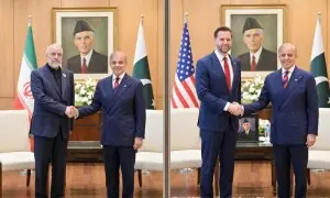 اسلام آباد مذاکرات سے قبل ایرانی اور امریکی قیادت کی وزیراعظم شہباز شریف سے ملاقاتیں