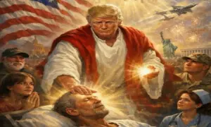 Trump sparks backlash with AI image portraying himself as Jesus
