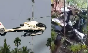 انڈونیشیا میں ہیلی کاپٹر گر کر تباہ، عملے کے 2 ارکان سمیت 8 افراد جاں بحق