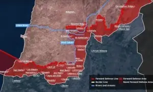 اسرائیلی فوج نے لبنان کے زیرِ قبضہ علاقوں پر کنٹرول کا نقشہ جاری کردیا