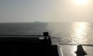 Iran launches drone strikes against US warships after ship seizure