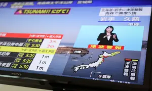 Major 7.5-magnitude quake hits off Japan, tsunami warning issued