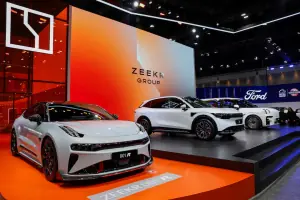 At Beijing car show, Chinese automakers take aim at Europe&rsquo;s premium brands