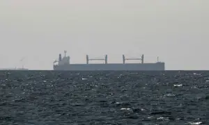 Iranian forces fire on container ship in Strait of Hormuz