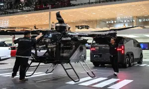 Chinese EVs, flying cars take centre stage at world's biggest auto show