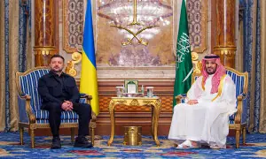 Zelensky, Saudi Crown Prince hold security talks in Jeddah