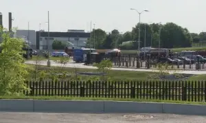 پینٹاگون کے قریب بڑا حادثہ، محکمہ جنگ کے 10 اہلکاروں سمیت 23 افراد زخمی