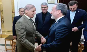 Iran FM meets PM Shehbaz to discuss regional situation