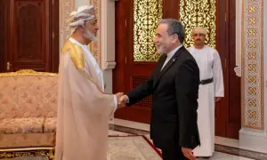 Iran's Araghchi discusses efforts to end war and Hormuz security with Oman