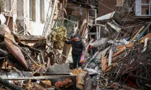 Russian drone attack on Odesa wounds 10, officials say