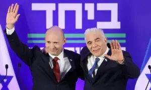 نیتن یاہو کے لیے خطرے کی گھنٹی: سابق اسرائیلی وزراء اعظم نے الیکشن کے لیے اتحاد کر لیا