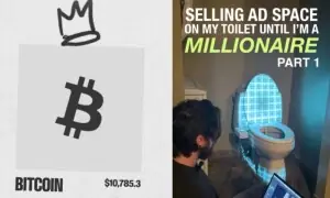 تشہیر کا انوکھا انداز: ٹوائلٹ پر اشتہار لگوانے کے لیے برانڈز کی لائن لگ گئی