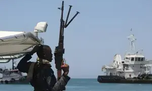 Pakistani crew among hostages after suspected pirate attack near Somalia