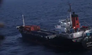 US forces board ship suspected of heading to Iran port